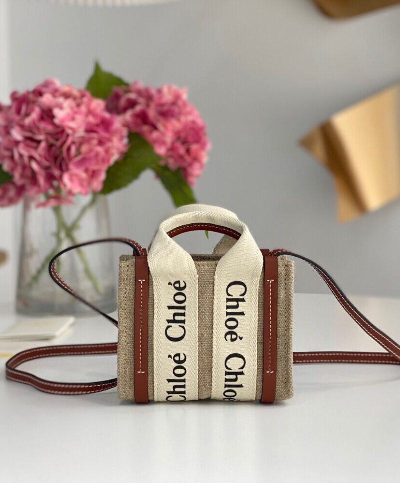 Chloe Woody Nano Tote